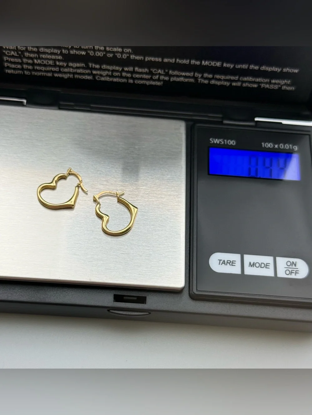 14k Gold Twisted Heart Hoop Earrings - Women's Jewelry